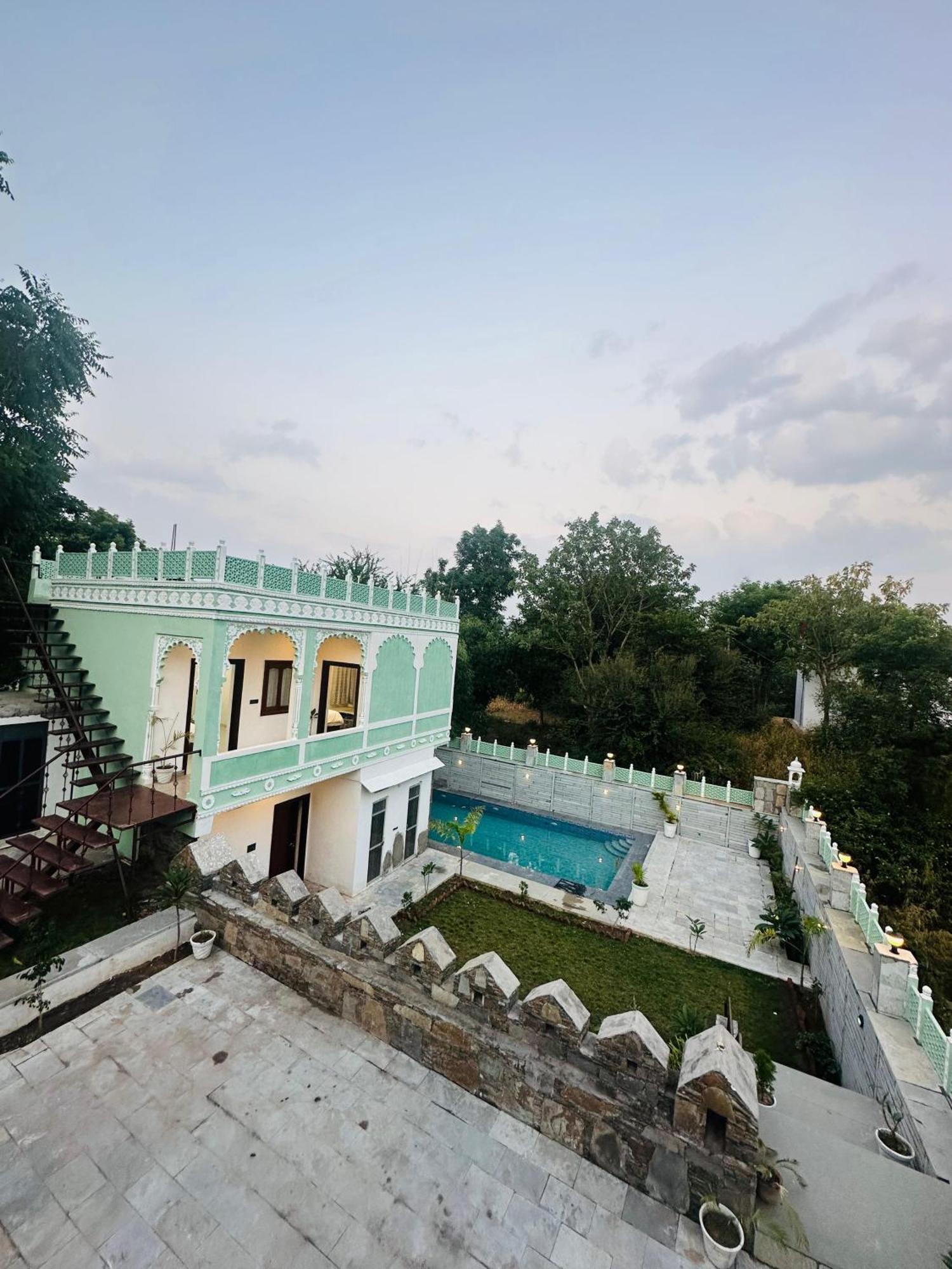 烏代浦Rajasthan Haveli别墅 外观 照片